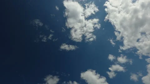 The view of the thick clouds in the sky in Estonia 스톡 동영상 212865073