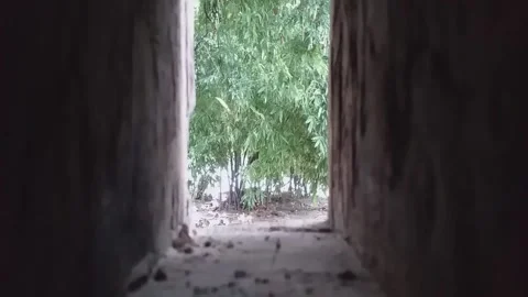 View through the channel Stockbeeldmateriaal 162961091