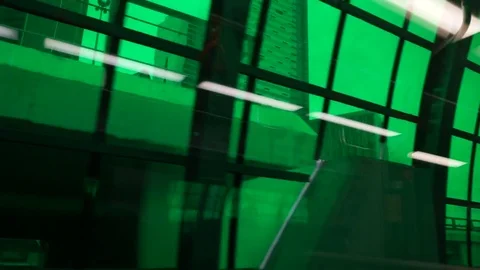 View through the train window 库存影片 81877363