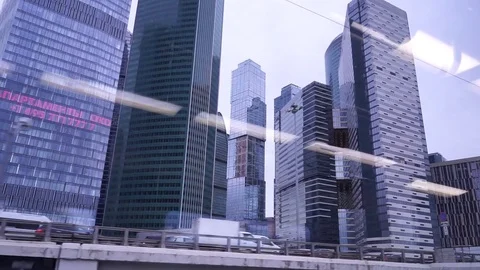 View through the train window 库存影片 81877407