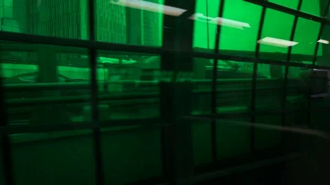 View through the train window 库存影片 81877423