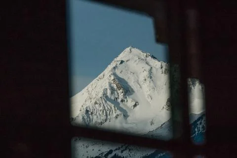 View through a window Stock Photos