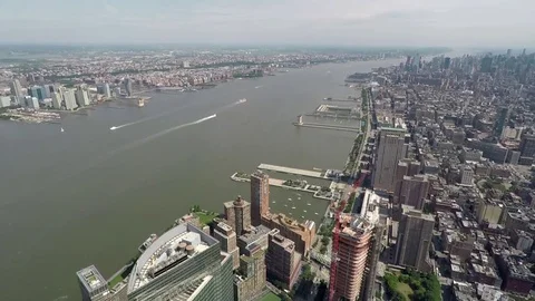 View Through Window Of WTC Stock Footage 78213405