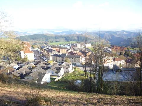 The view of Tineo Stock-Fotos