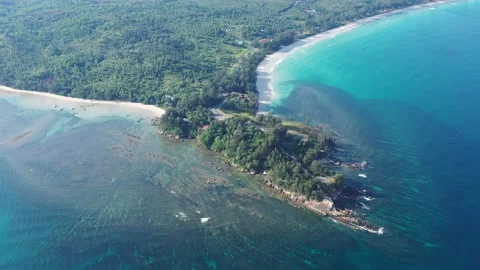 View Tips Of Borneo, Kudat, Sabah, Malaysia. Stock Footage 146689917