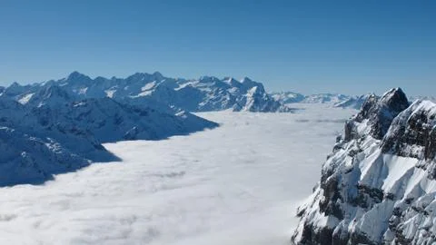 View from the Titlis Stock Photos