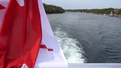 View of Tobermory from Boat Stock Footage 143167913