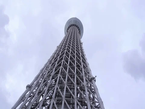 View of Tokyo Sky Tree Stock Footage 71219696