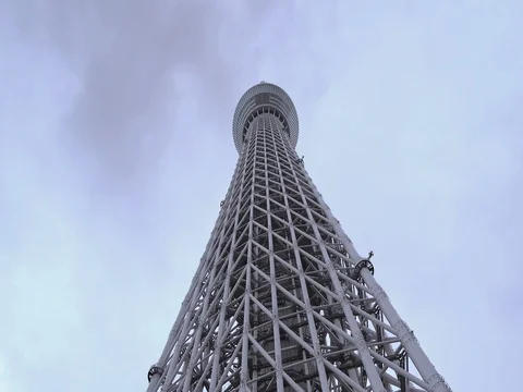 View of Tokyo Sky Tree Stock Footage 71219923