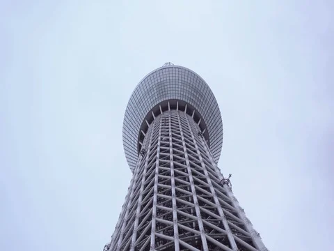 View of Tokyo Sky Tree Stock-Footage 71220435