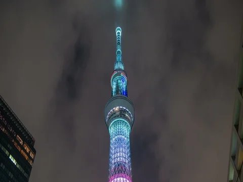 View of Tokyo Sky Tree Stock-Footage 72702621