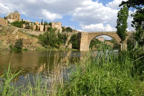 View at Toledo in Spain Stock Photos