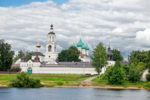View of the Tolgsky monastery Stock Photos