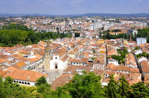 View of Tomar Stock Photos