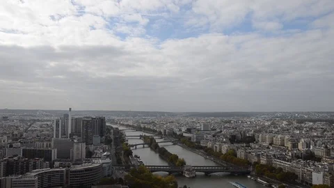 View from Top of Arch of Triumph in Paris Stockbeeldmateriaal 94594889