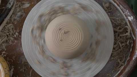 The view from the top. At the bottom of the products traces of the knife Stock Footage 128455574