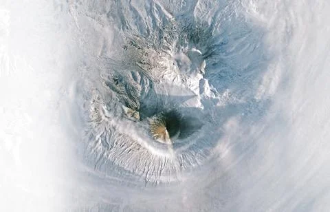 View from the top of the earth's surface. Elements of this image furnished by Stock Photos