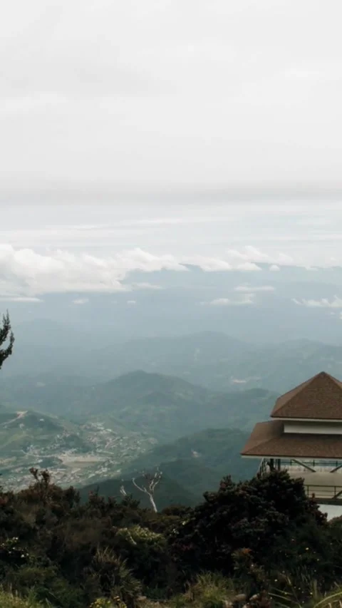 View from the top of the Hill Stock Footage 241997661