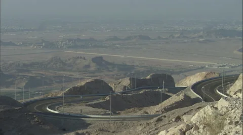 View from the top of a mountain. Video stock 46868270