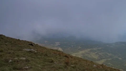 View from top of the mountain Stock Footage 70821067