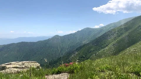 View from the top of the Mountain 動画素材 199627821