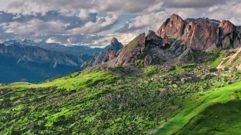 View from the top of the mountain	 Stock Footage 252434147