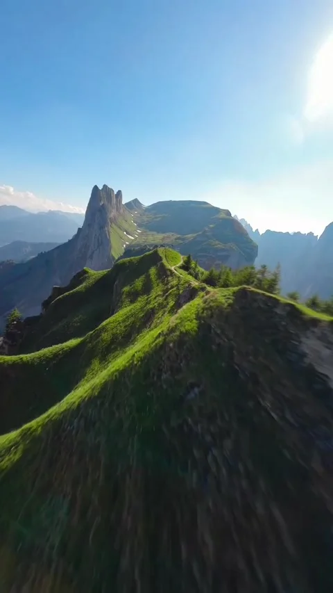 View from the top of mountain Stock Footage 272926259