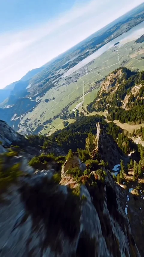 View from the top of mountain Stock Footage 273139918