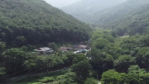 View from the top of the mountain Video stock 310156613