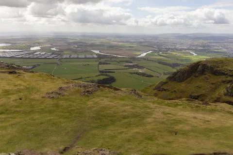 View from the Top of the Mountain Stock Photos