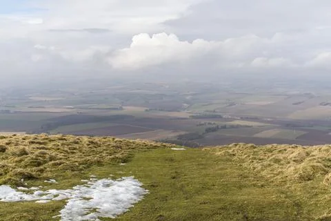 View from the Top of the Mountain Stock Photos
