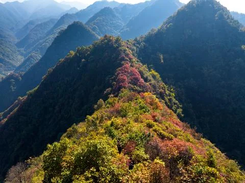 View from the top of mountain Stock Photos