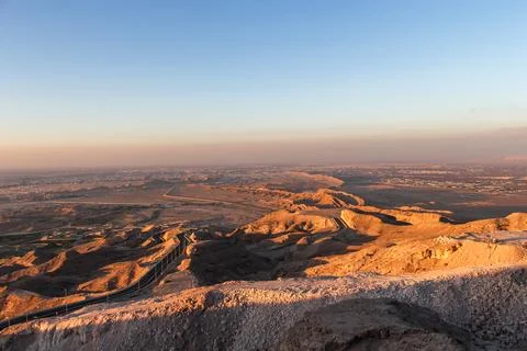 View from top of the mountain Stock Photos