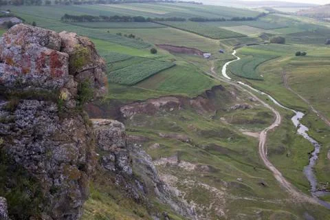 View from the top. Stock Photos