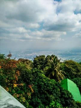 View on top Foto stock