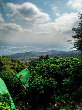 View on top Foto stock