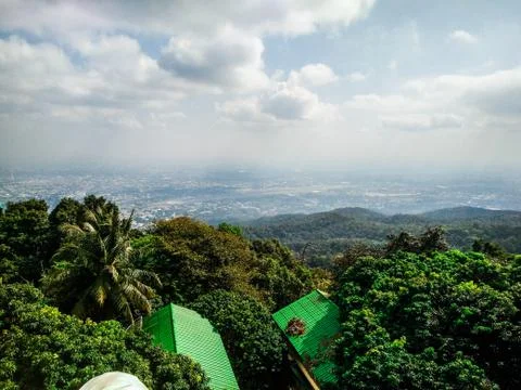 View on top Foto stock