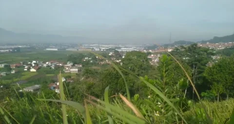 The view from the top of the residential complex Stock Footage 219781953