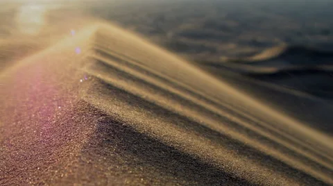 View from the Top of a Sand Dune. Vídeos de archivo 56029989