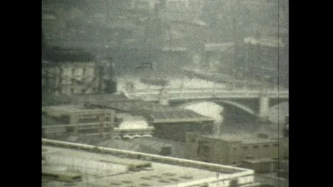 View from top of St Pauls 1965 Vidéo 253483918