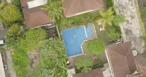 View from the top ubud indonesia Stock Footage 106771147