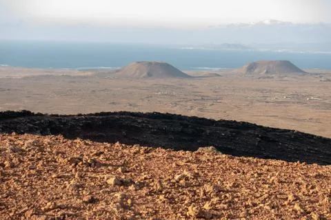 View from the top of a volcano Фото