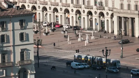 VIEW AT TORINO CITY CENTRE Stock Footage 170249206