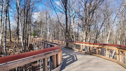 View of the Toronto Zoo 4K Stock Footage 300654741