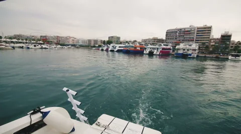 View From Tour Boat 库存影片 58951886