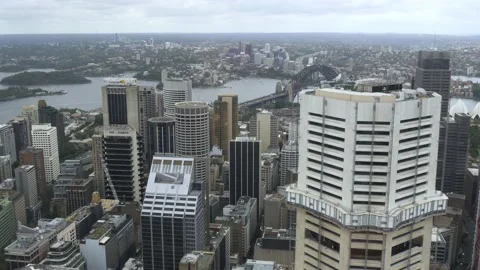View From The Tower Eye In Sydney, Australia Stock Footage 158970070