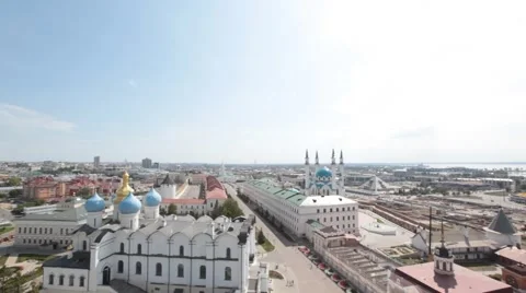 The view from the tower Stock Footage 47139236