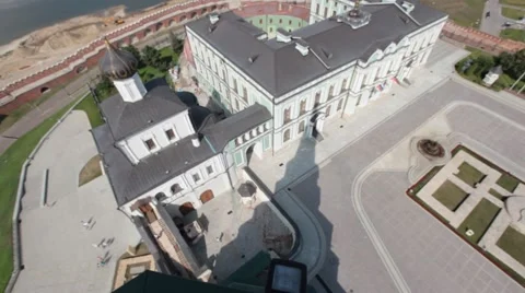 The view from the tower Stock Footage 47139512