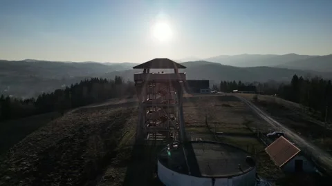 View tower of the sun Stock Footage 306846200