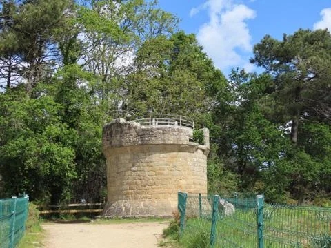 View tower in windmill Stock Photos